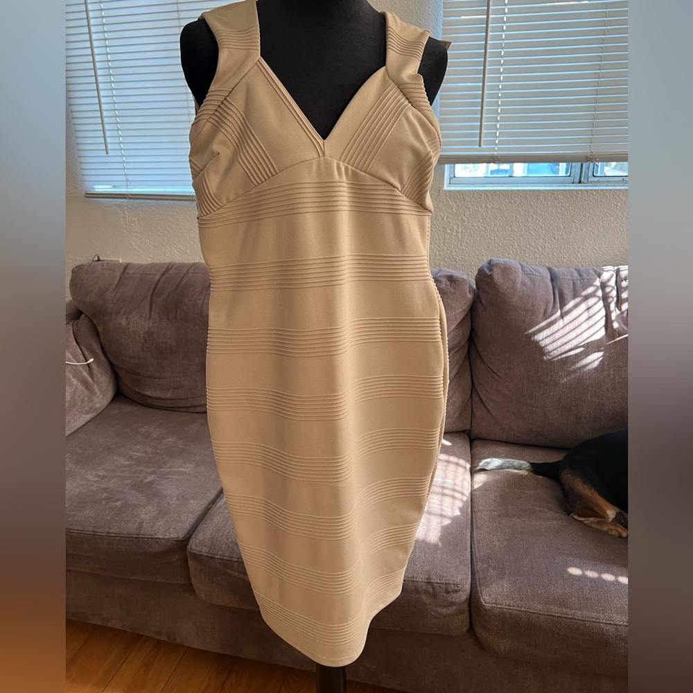 Fashion Nova Beige dress